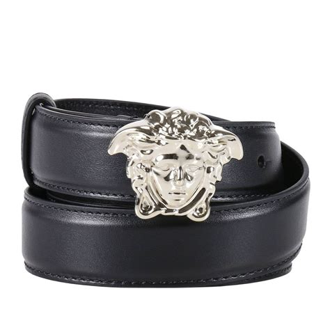 nuovo VERSACE 00 La Medusa fibbia d'argento cintura in